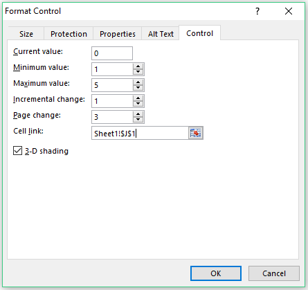 Heat Map in Excel - Format Controls details